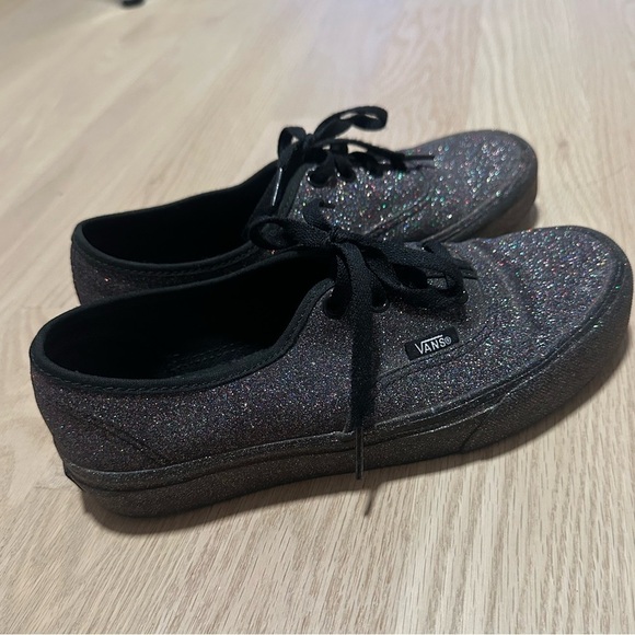Dark gray glitter vans size 7 (women’s) - Picture 4 of 10